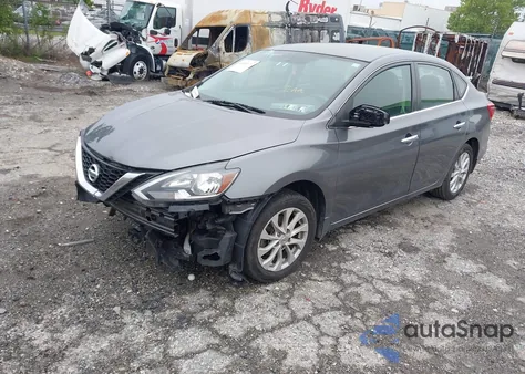 2018 Nissan Sentra Sv from USA, damaged, VIN 3N1AB7AP7JL622802